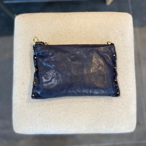 Campomaggi Giulia Leather Crossbody Bag in dark blue - Picture 1 of 2